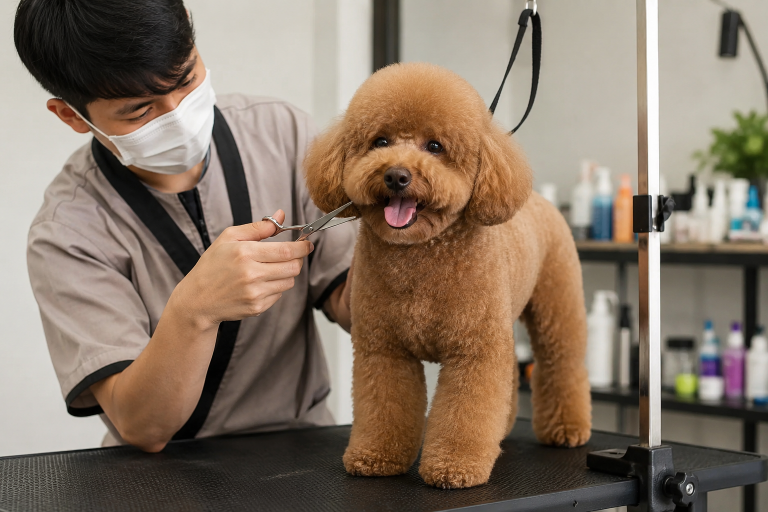 Pet grooming service